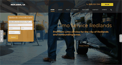Desktop Screenshot of limoserviceredlands.com
